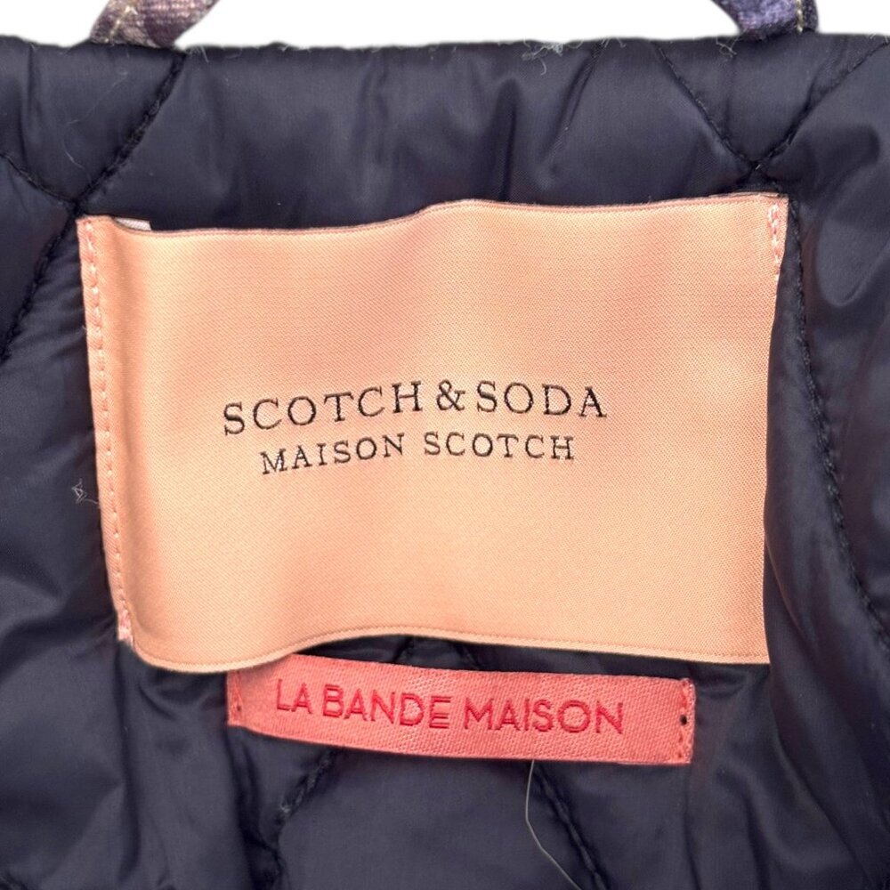 SCOTCH & S0DA Maison Bomber Jacket NWOT MultiColor Snakes with Gold Detail Sz S - Picture 10 of 14